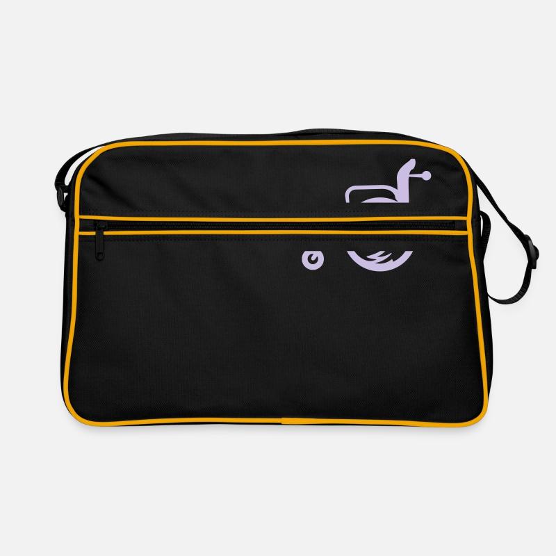 Fauteuil roulant / fauteuil roulant (1c) Sac Retro