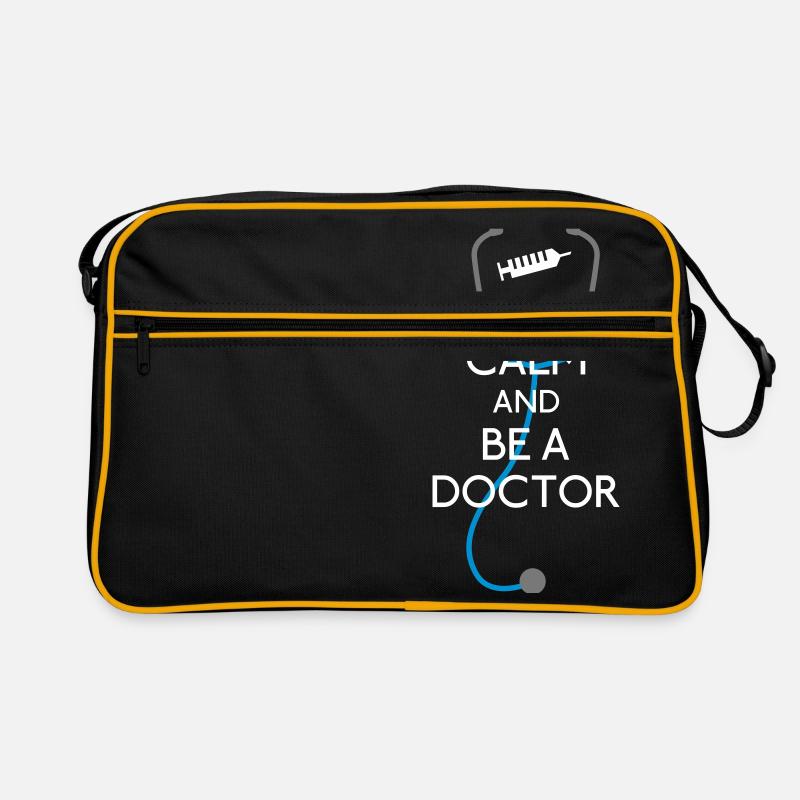 Keep Calm Doctor Retro Tasche
