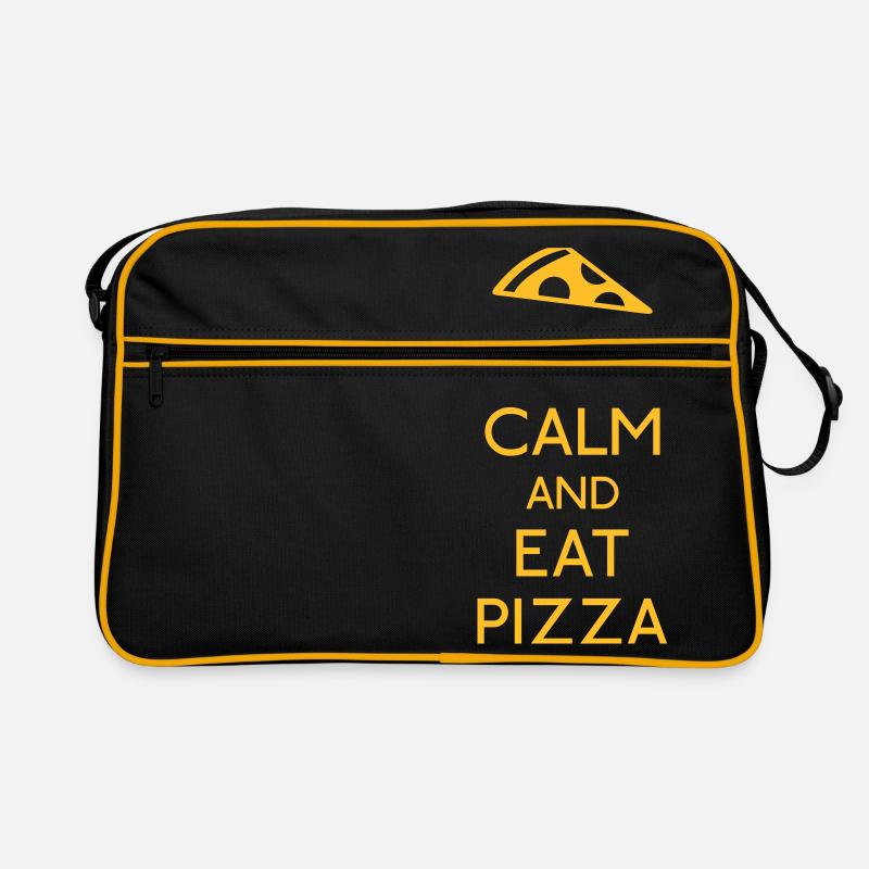 Keep Calm Pizza Sac Retro