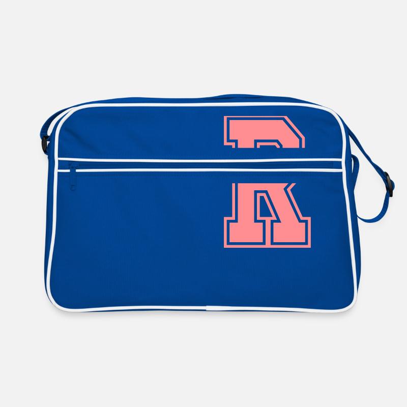 Buchstabe R Retro Tasche