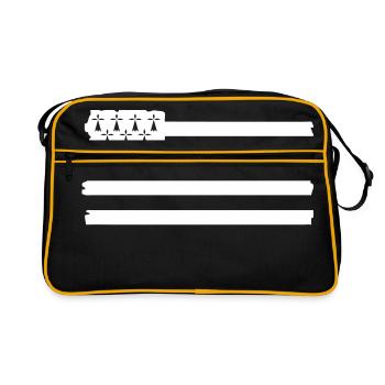 breirzh bretagne 15 - Sac Retro - noir/or - Devant