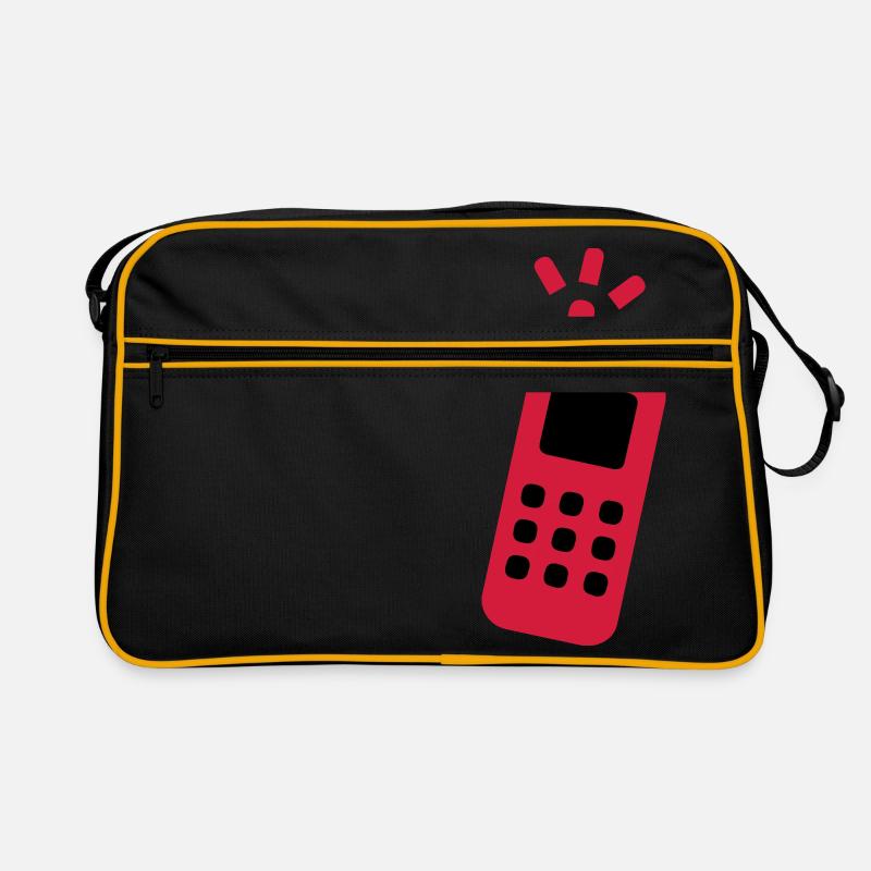 phone cellphone cell phone landline Retro Bag