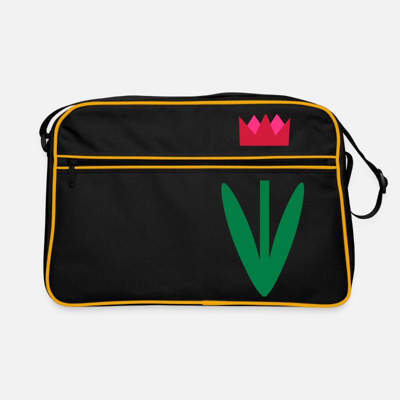 Tulipe Plante Dessin Fleur Idée Cadeau Fleurs Sac Retro