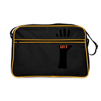 DIY Hand - Retro Bag - black/gold - Front