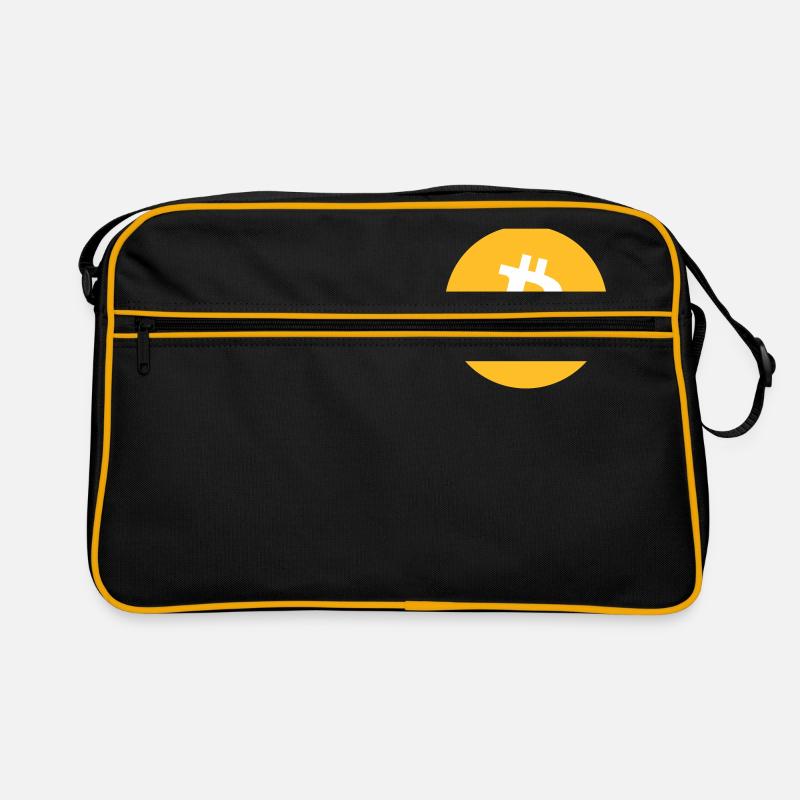Bitcoin logo Retro Bag