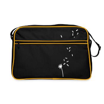 Pissenlit Pissenlit lapin lapin lapins - Sac Retro - noir/or - Devant