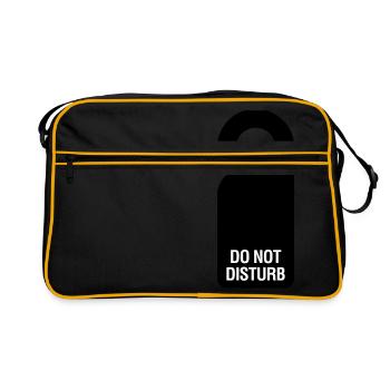 disturb - Retro Bag - black/gold - Front