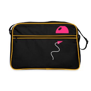 Ballon / Balloon - Retro Tasche - Schwarz/Gold - Vorne