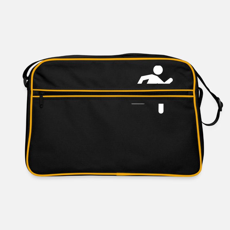 Läufer Rennen Retro Tasche