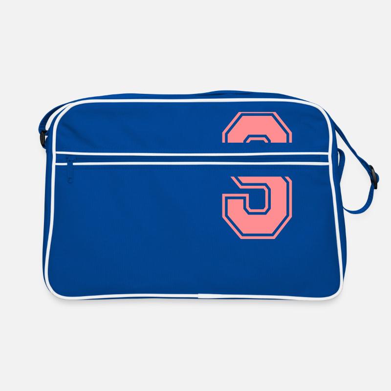 Buchstabe S Retro Tasche