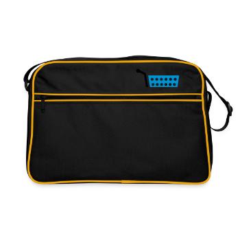 chariot - Sac Retro - noir/or - Devant