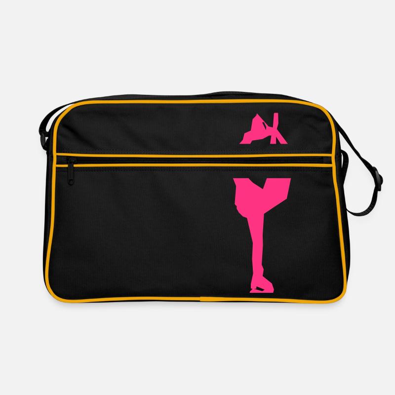 Eiskunstlauf Retro Tasche
