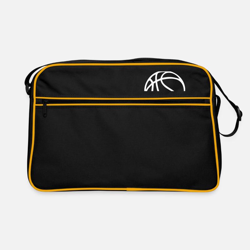 Basketball Icon Retro Tasche