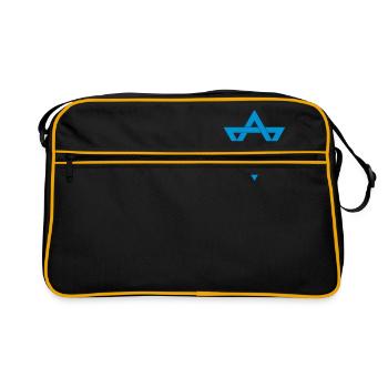 Star of David - Retro Bag - black/gold - Front