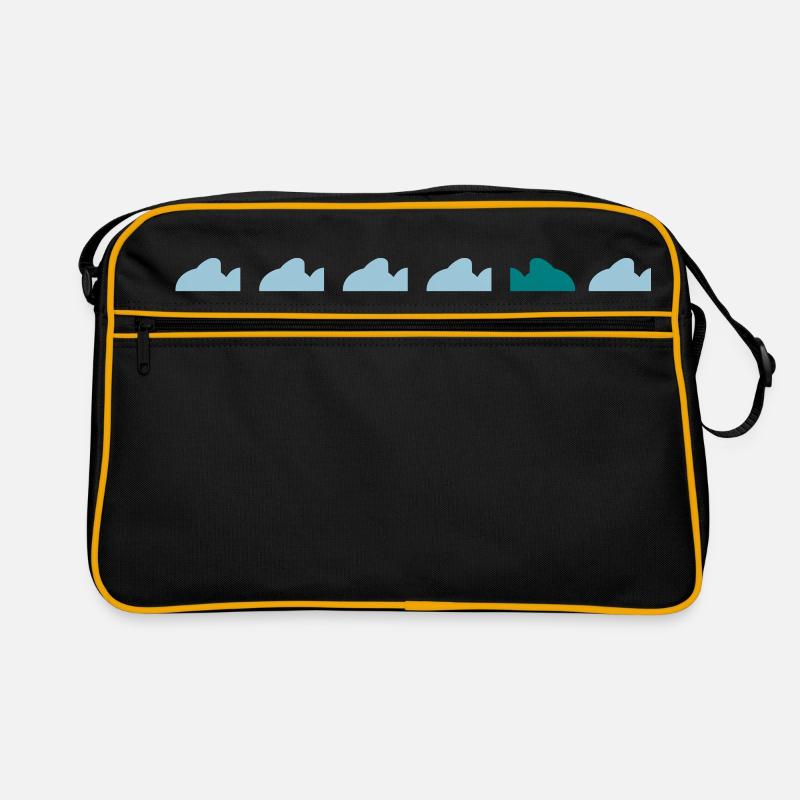 different fish différents poissons Sac Retro