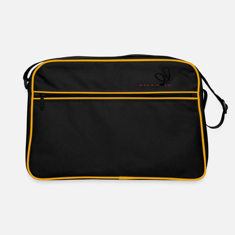 diagnose totalschaden - Retro Tasche - Schwarz/Gold