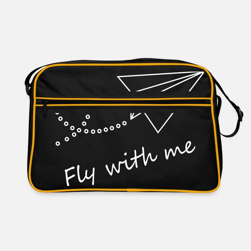 Fly with me Retro Tasche