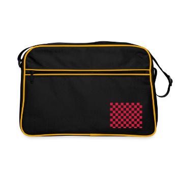 Drapeau Brabant - Sac Retro - noir/or - Devant