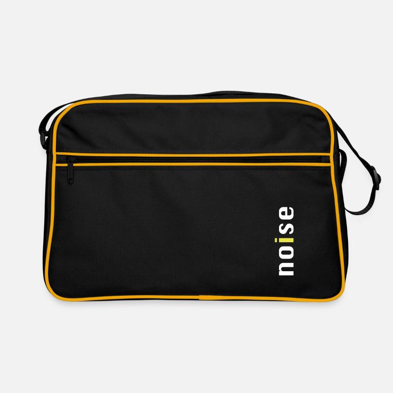 noise gelb i Retro Tasche
