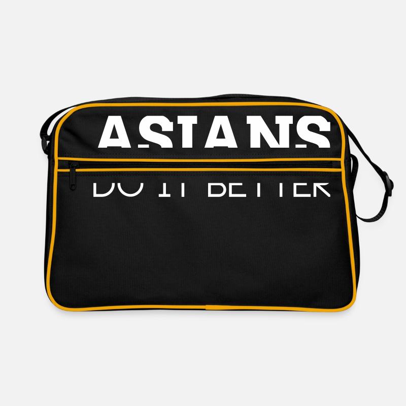 ASIANS DO IT BETTER Retro Tasche