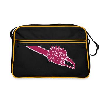 Chainsaw 2 - Retro Bag - black/gold - Front