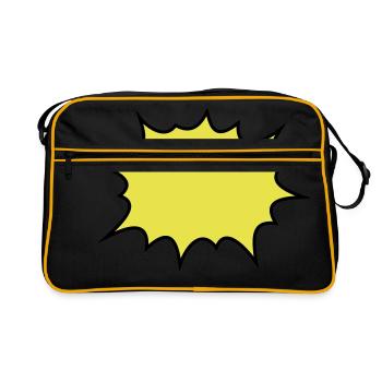 boom - Retro Bag - black/gold - Front