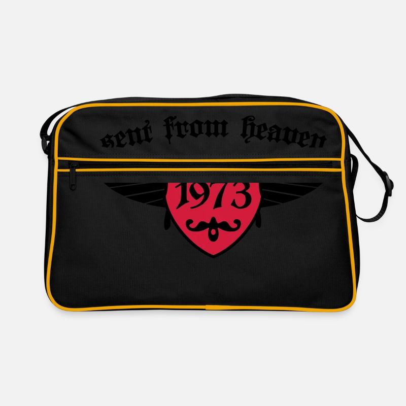 Anniversaire - envoyé du ciel 1973 Sac Retro