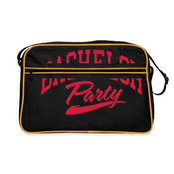 Bachelor Party - Sac Retro - noir/or - Devant