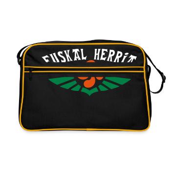 Euskal Herria - Pays Basque 37 - Sac Retro - noir/or - Devant