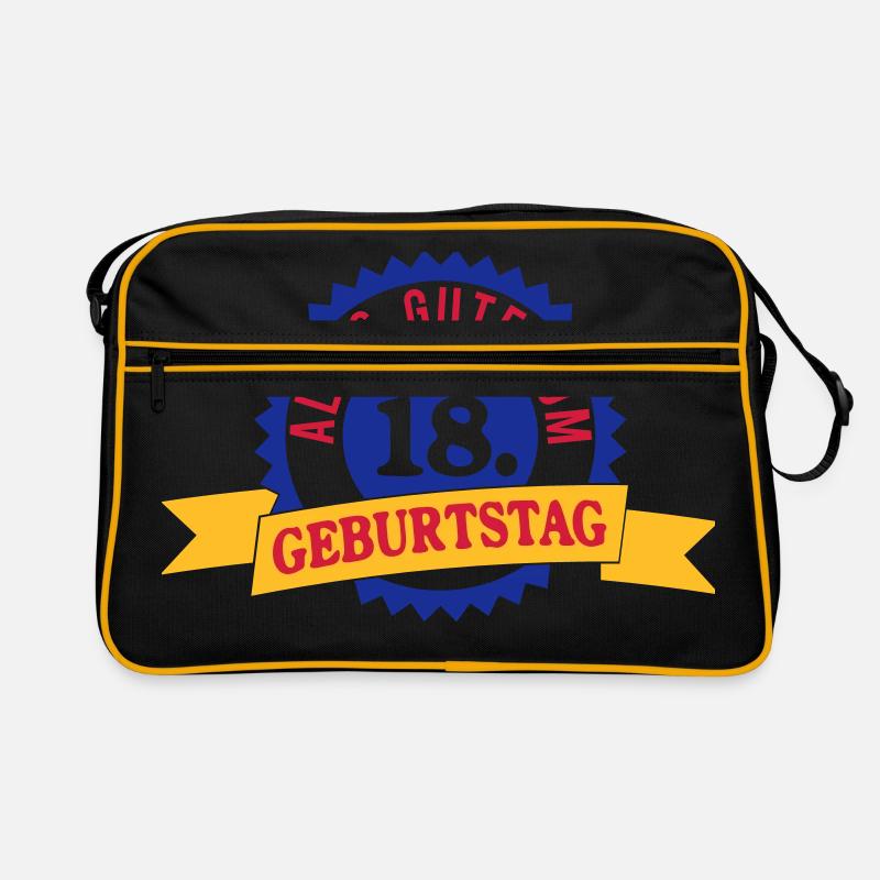 Happy 18th Birthday Retro Bag