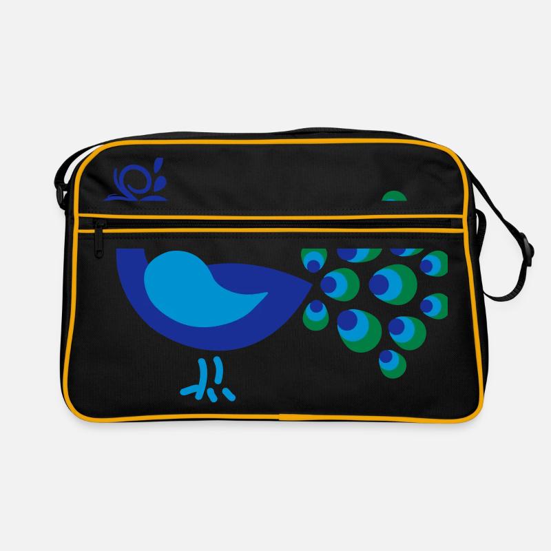 Pfau Retro Tasche
