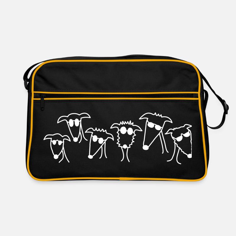 Lévriers cool Sac Retro