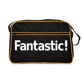 Fantastic - Retro Bag - black/gold - Front