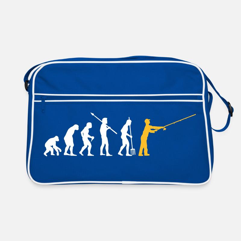 Fishing Evolution free color choice when printing Retro Bag