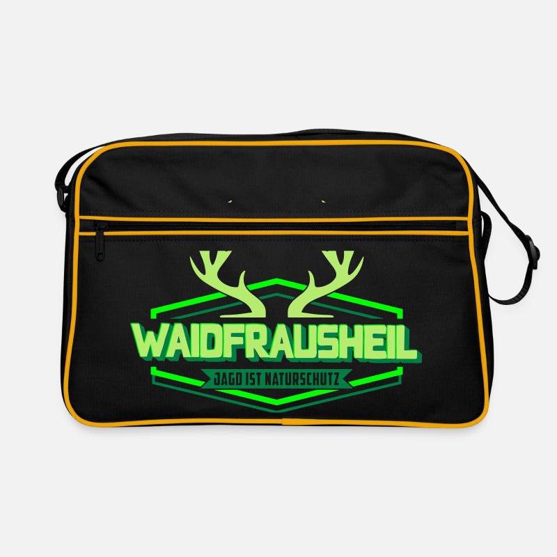 Waidfrausheil | Les couleurs peuvent être changées Sac Retro