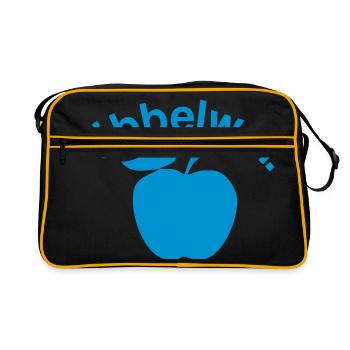 Äbbelwoi - Bembel - cider - Frankfurt - Retro Bag - black/gold - Front