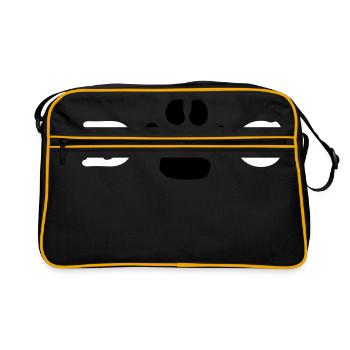 Dog 1 - Retro Bag - black/gold - Front