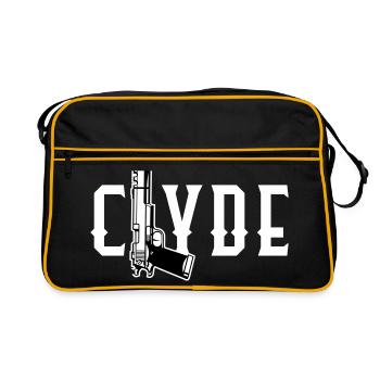 Bonnie & Clyde look partenaire - Sac Retro - noir/or - Devant