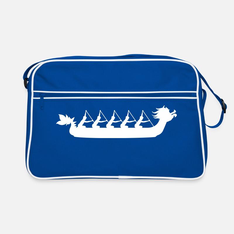 Drachenboot Paddel Mannschaft Team Retro Tasche