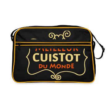 Meilleur CUISTOT du monde (2c) - Retro Bag - black/gold - Front