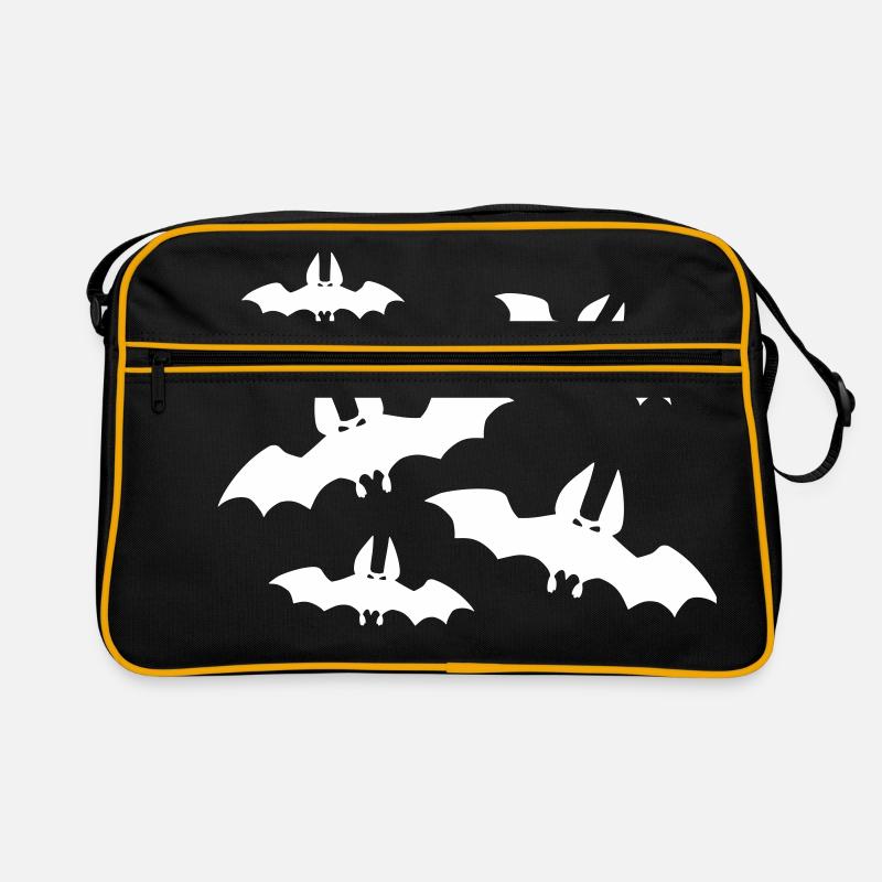Fledermäuse Retro Tasche