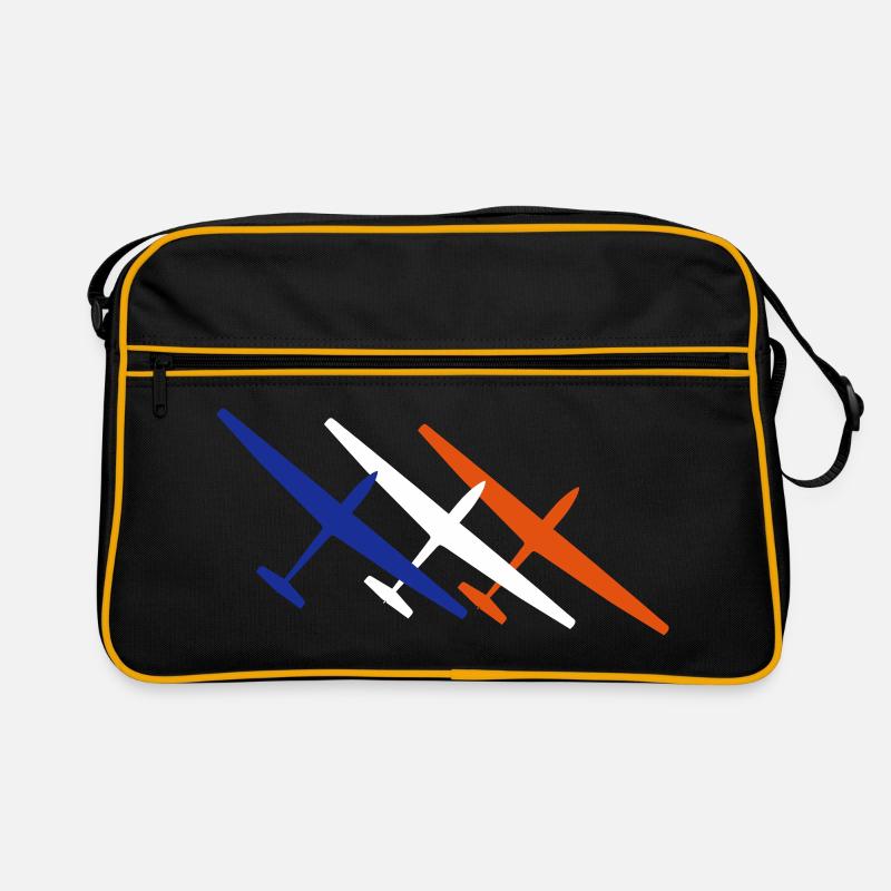 Planeur Planeur Planeur Pilote Sac Retro
