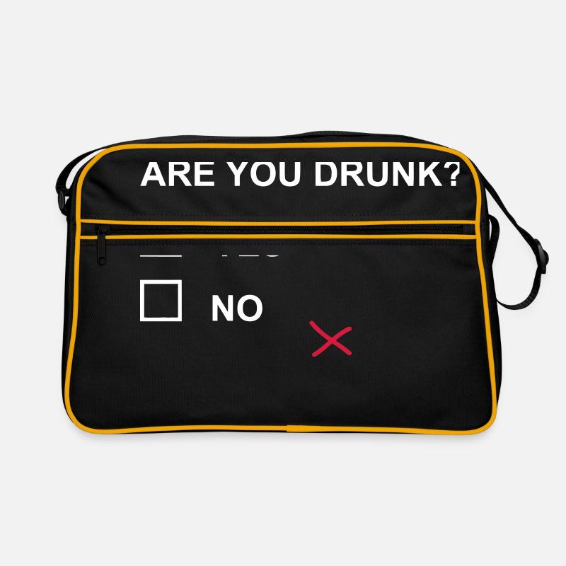 ARE YOU DRUNK? Retro Bag