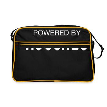 Powered By Avocado - Sac Retro - noir/or - Devant