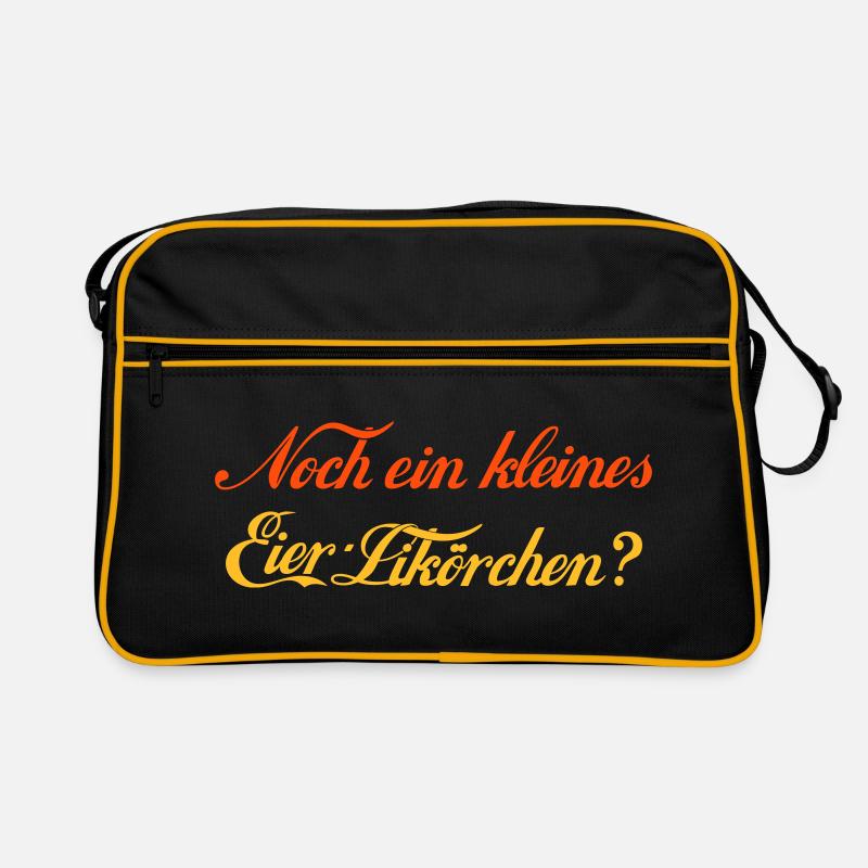Noch ein Eierlikörchen Retro Tasche