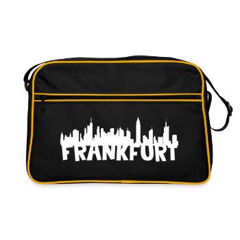 toits de Francfort - Sac Retro - noir/or - Devant