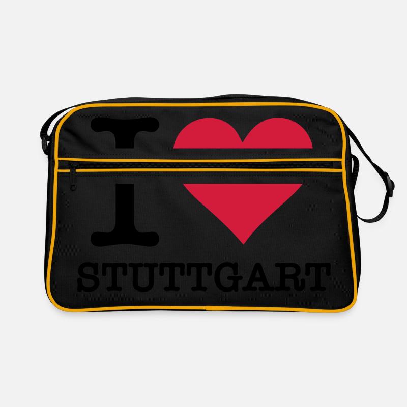 I Love Stuttgart Retro Bag