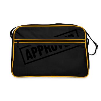 Approuvé! - Sac Retro - noir/or - Devant