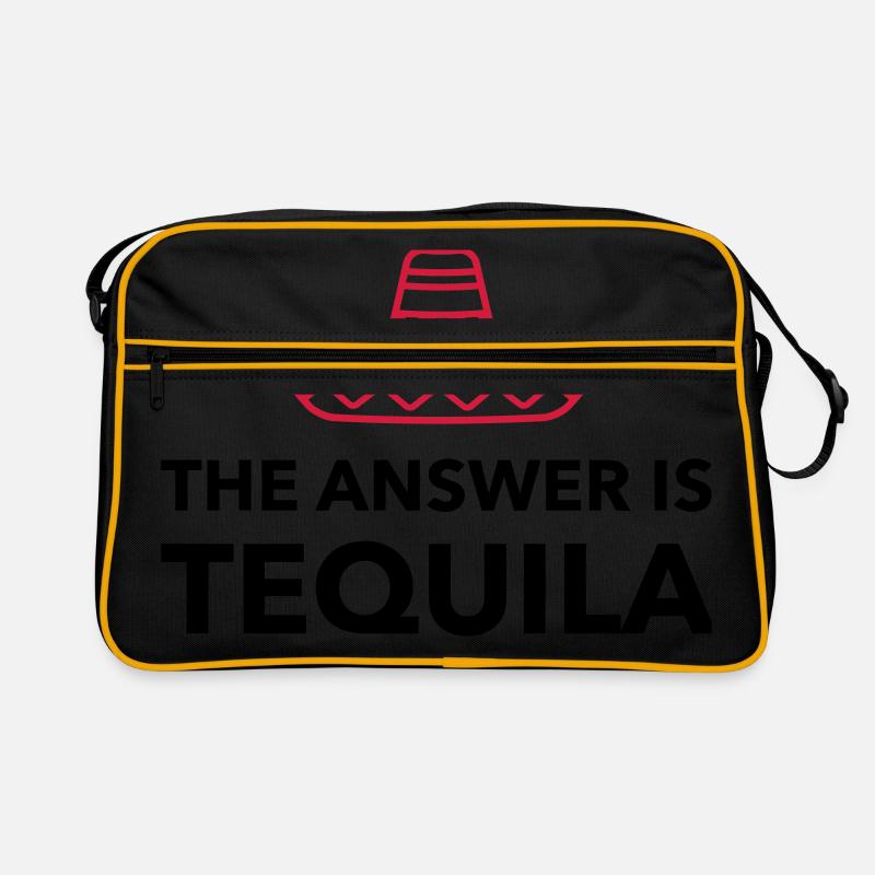 Die Antwort ist Tequila Retro Tasche