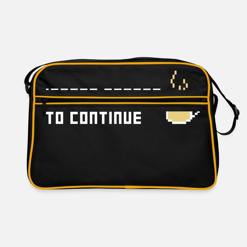 Insert Coffee to continue Retro Bag